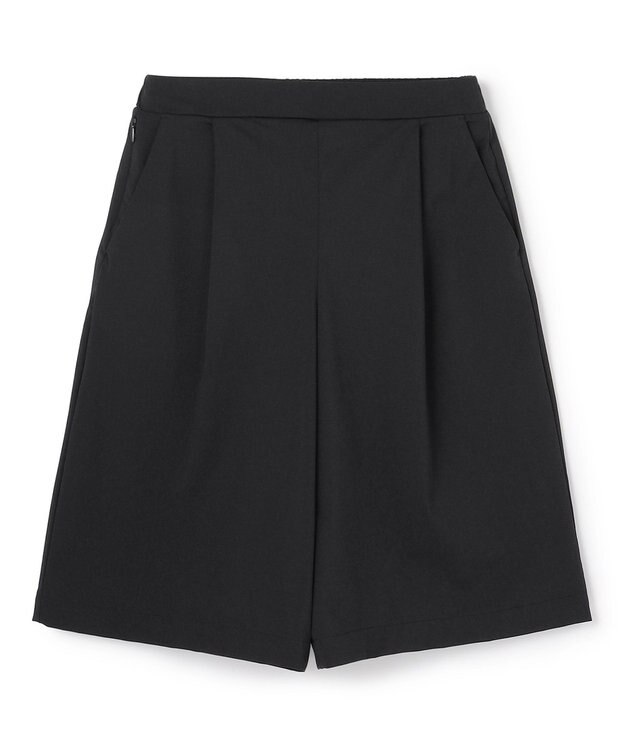 UNFILO 【セットアップ着用可/ウエストゴム】UVカット ラッシュガード ショートパンツ ブラック