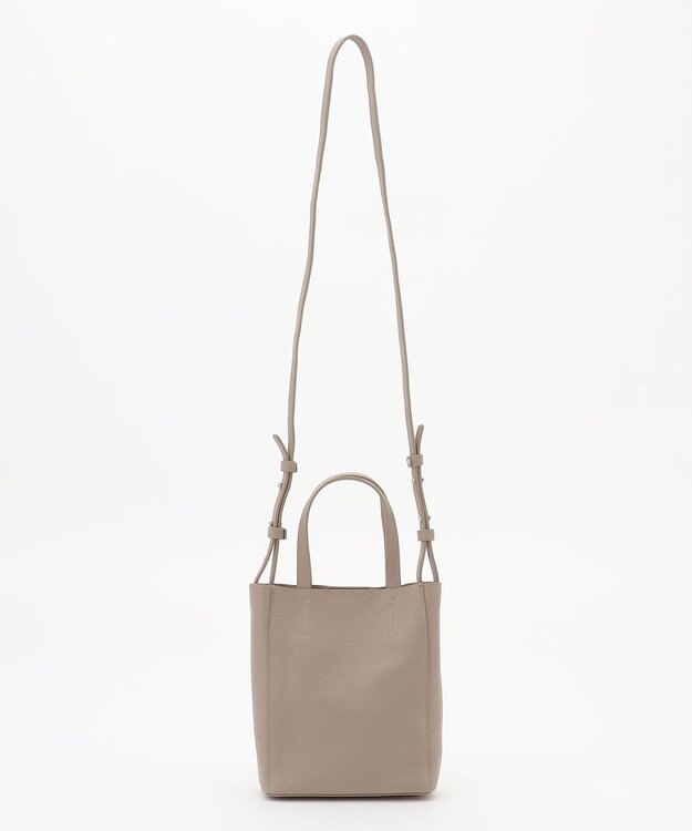 Y'SACCS Y’SACCS×SHIHO　SQUITTY (スクイッティ)レザーミニショルダーバッグ グレージュ