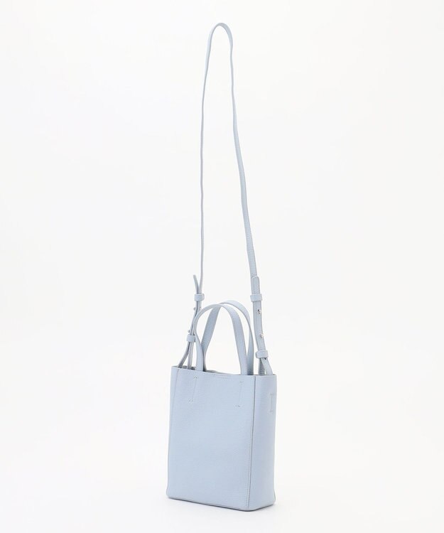 Y'SACCS Y’SACCS×SHIHO　SQUITTY (スクイッティ)レザーミニショルダーバッグ ライトブルー