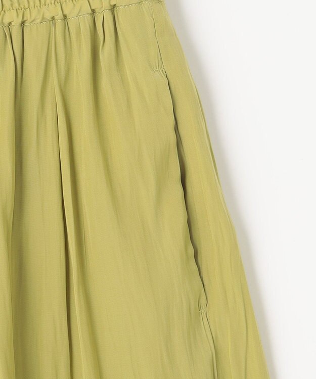 ANY 【洗濯機可能・ウエストゴム】リラックススカーチョ ピスタチオ