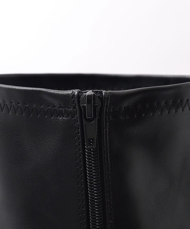 WEGO プレーンロングブーツ ブラック