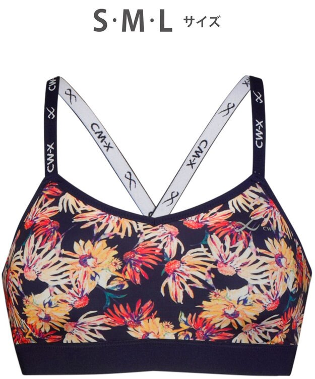 CW-X 【WOMEN】 スポーツブラ スタイルフリー ソフトな着用感 吸汗速乾（本体） HTY110 /ワコール ライトブルー