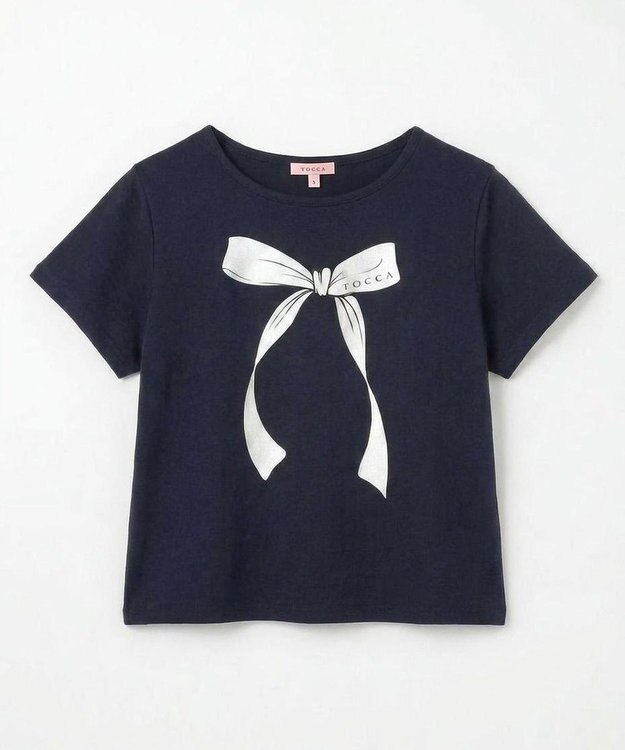 TOCCA 【鈴木ゆうかさん着用】SWEET LOVE Tシャツ [新色]ネイビー系