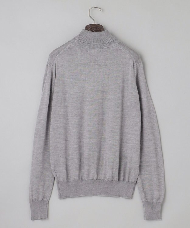 GOTAIRIKU 【ベーシックニット】ハイゲージタートルネック ニット グレー系