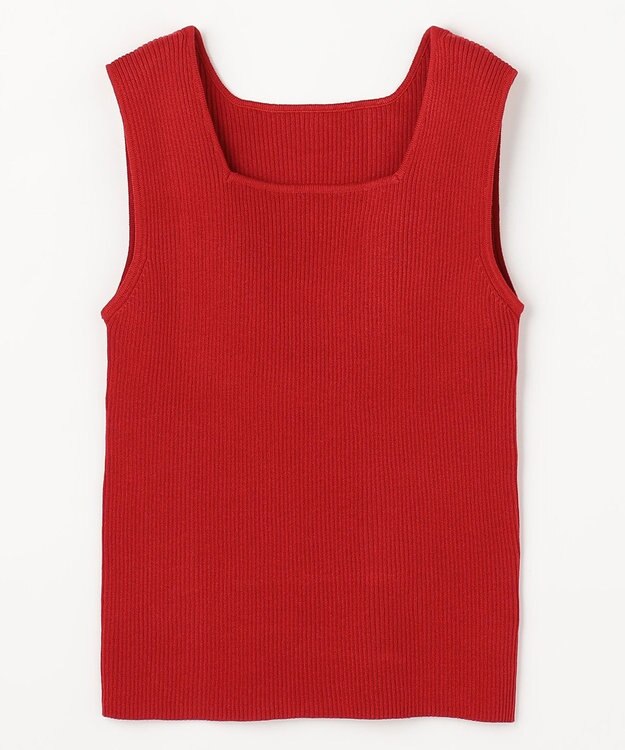 ANY ニットタンク レッド