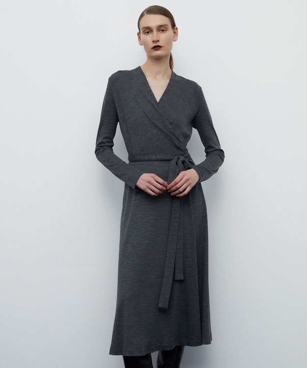 BEIGE， SEINE / カシュクールドレス C.Gray