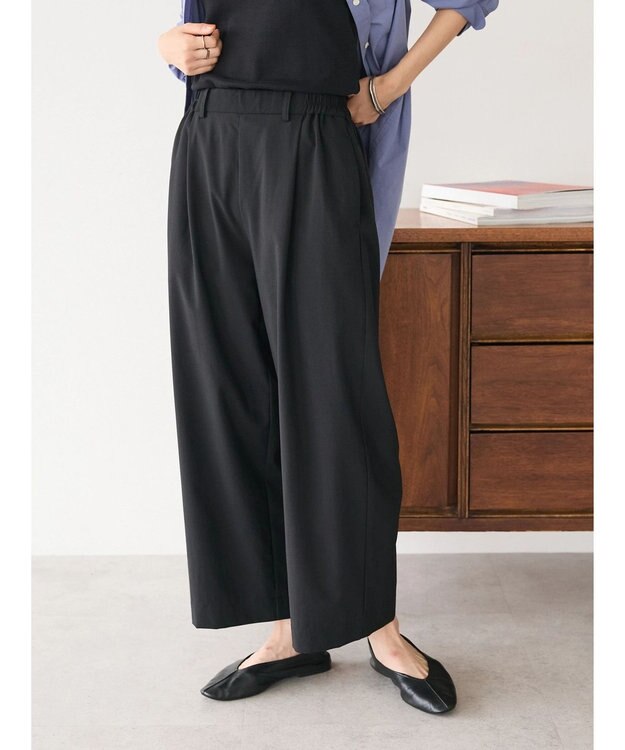 CRAFT STANDARD BOUTIQUE ポリトロイージーパンツ Black