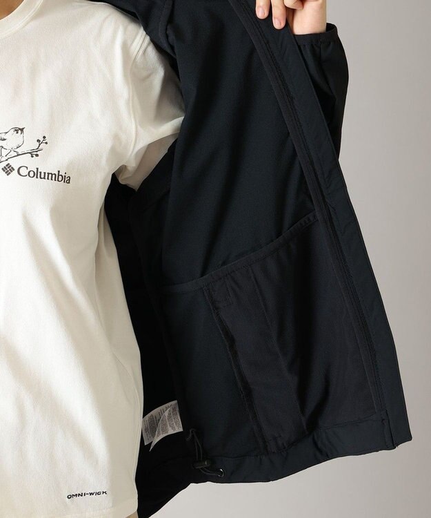 Columbia Columbia/ ヘザーキャニオンIIフーデッドソフトシェル /コロンビア Black