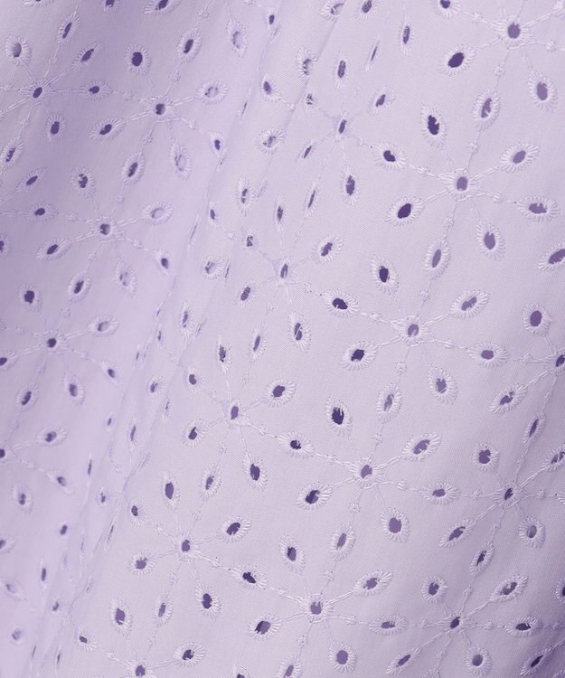 ANY SIS エンブロイダリー ワンピース ラベンダー