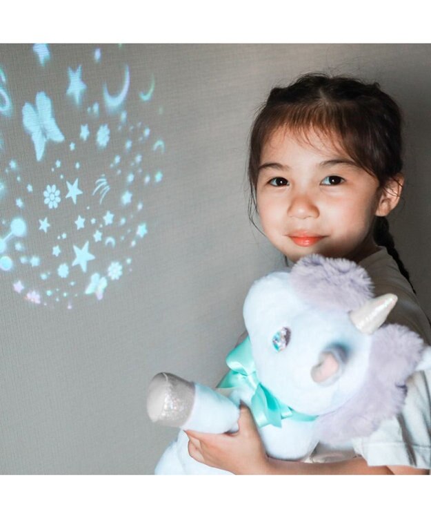 Mother garden ユニコーン おやすみシアター 白 桃 ホワイト