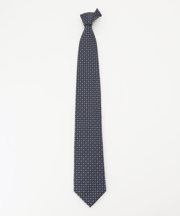 KASHIYAMA KASHIYAMAオリジナル【JAPAN MADE】小紋ネクタイ ブルー