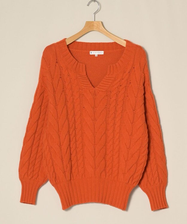 ONWARD Reuse Park 【組曲】ニット秋冬 オレンジ