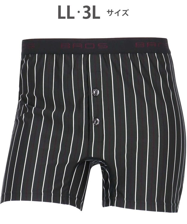 WACOAL MEN トランクス しめつけすぎずダブつかない ストレッチ素材 前開き 下着 メンズ GT4111 /ブロス バイ ワコールメン ワイン