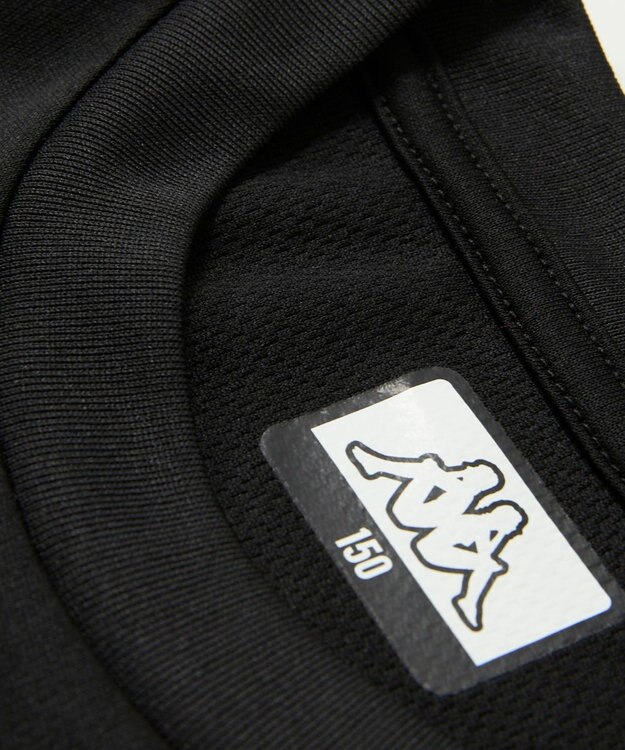 OP／FILA 【Kappa】ＯＭＩＮＩプリントTシャツ ブラック