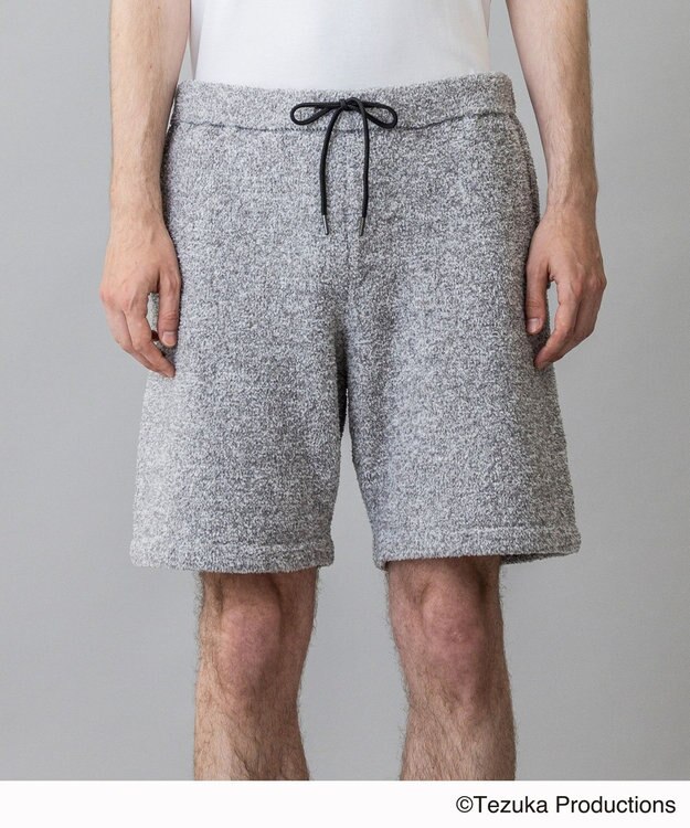 JOSEPH HOMME 鉄腕アトム×JOSEPH HOMME　ONE POINT BOA KNIT SHORTS ライトグレー系