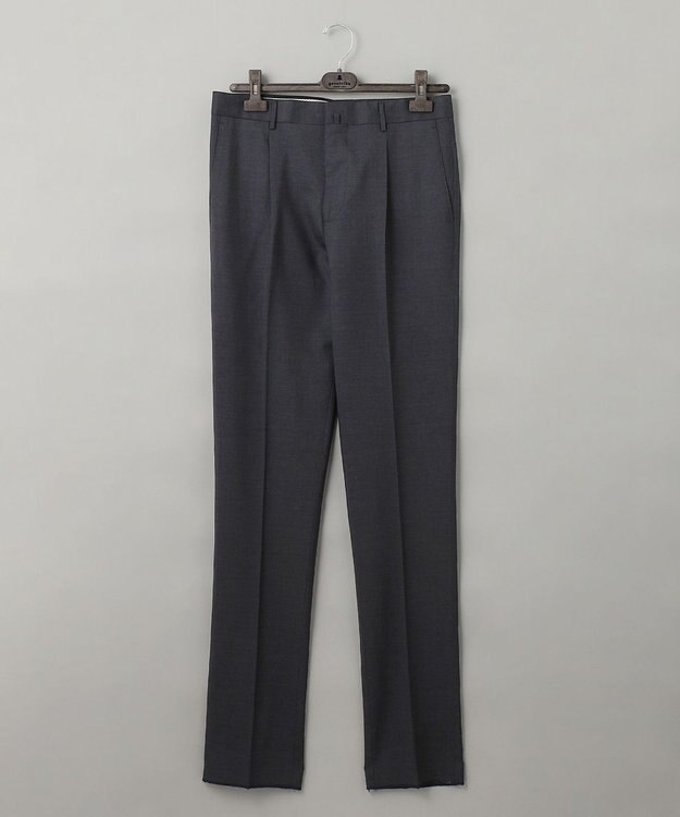GOTAIRIKU  【ビジネス対応】ウォッシャブル ウール トラウザーズ（１タック） グレー系