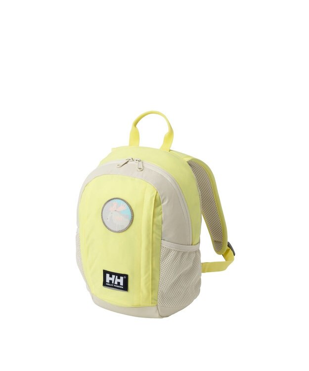 HELLY HANSEN 【キッズ・反射材・記名ラベル・ホイッスル付き】スカルスティンパック15L ライトライム