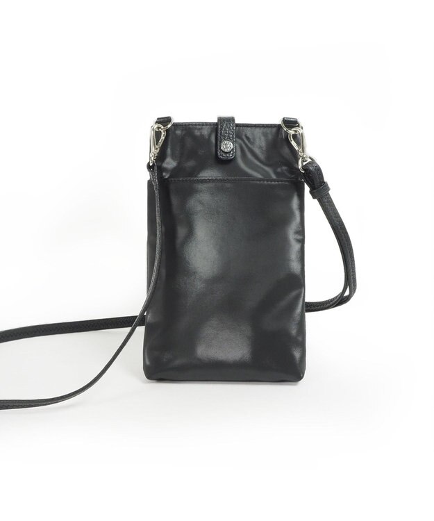 PELLE BORSA スリムポシェット Comfy 6701 ブラック