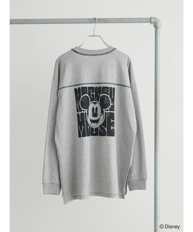 Green Parks Ｄｉｓｎｅｙ／配色ステッチチュニックII Gray Mixture