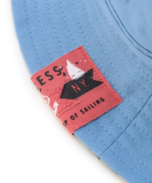 J.PRESS MEN 【NYUZELESS】リバーシブル バケットハット ブルー系3