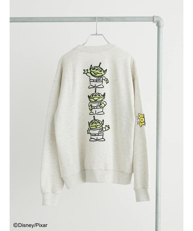 Green Parks ＴＯＹ　ＳＴＯＲＹ／バックプリント裏毛プルオーバー Oatmeal