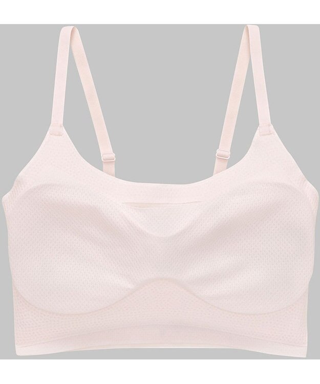 WACOAL 【GOCOCi ゴコチ】 ノンワイヤーブラ ハーフトップ ベタつきにくく乾きやすい 通気性がよい 立体的なバストシルエット ブラトップ レディース CGG271 /ワコール ベージュ