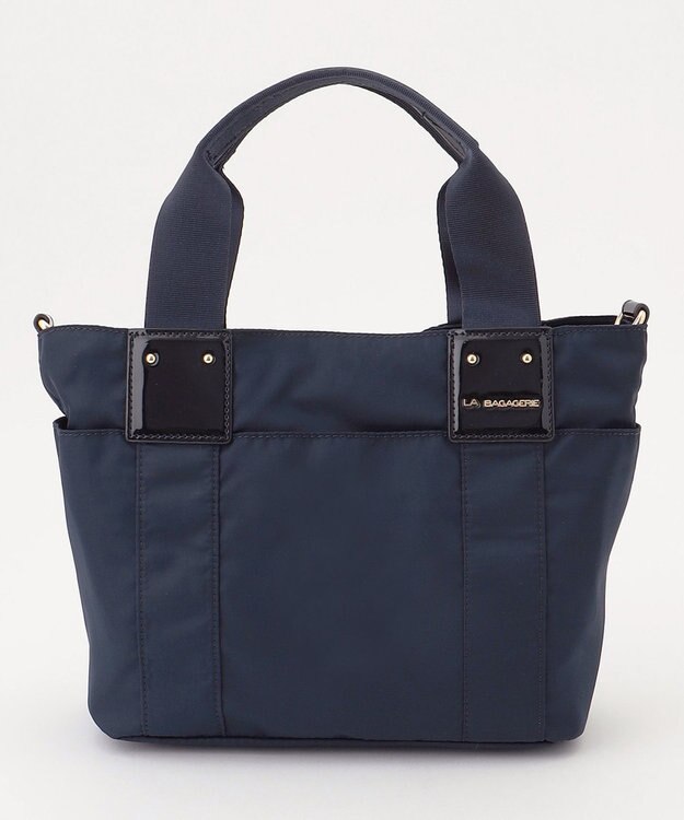 LA BAGAGERIE 2WAYナイロンミニトート ネイビー