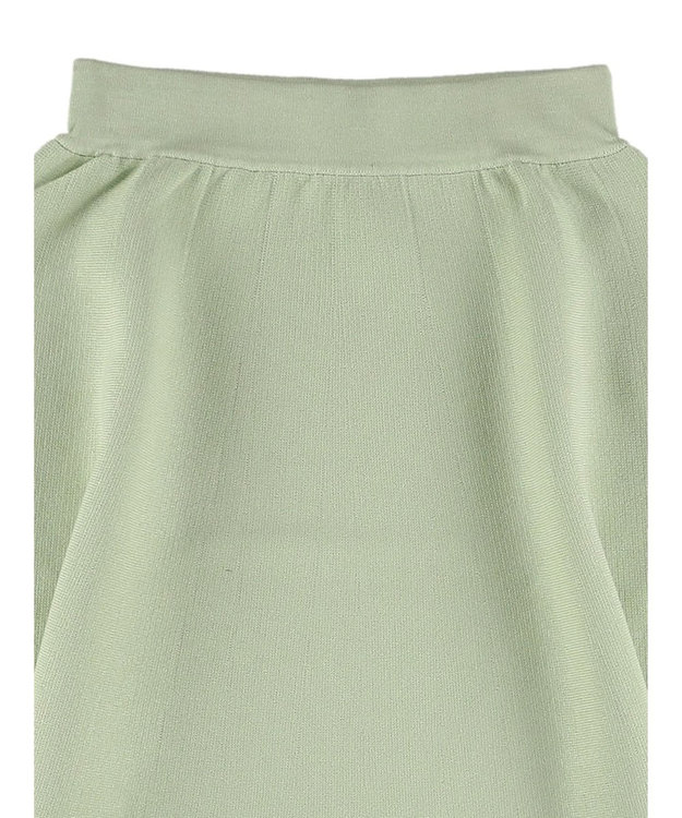 Green Parks ミラノリブフレアスカート Mint