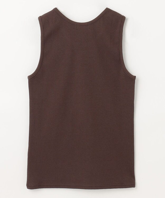 NAVE 【Nave　洗える】ベアテレコタンクトップ ダークブラウン系