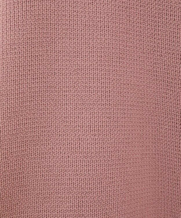 Green Parks ・ｓｗｉｎｇ　ｂｙ　Ｗ－ＺＩＰニットカーディガン Pink