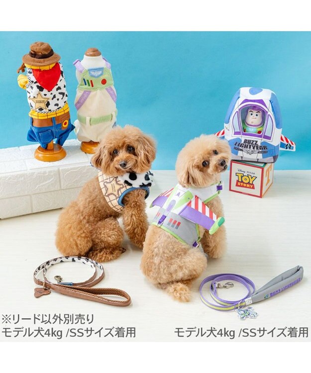 PET PARADISE ディズニー トイ・ストーリー ウッディ リード ４Ｓ～３Ｓ ブラウン