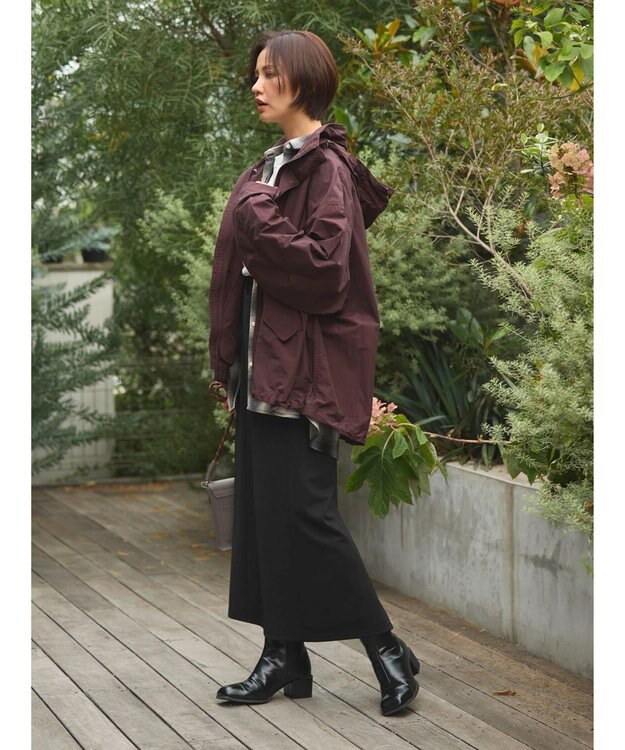 Green Parks 撥水加工　２Ｗａｙナイロンブルゾン Brown