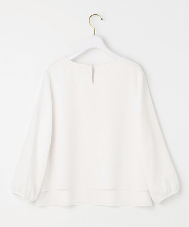 ANY SIS 【洗える】レイヤードレース ブラウス オフ