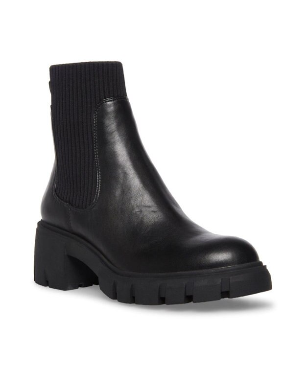 STEVE MADDEN HUTCH サイドゴアブーツ ブラック