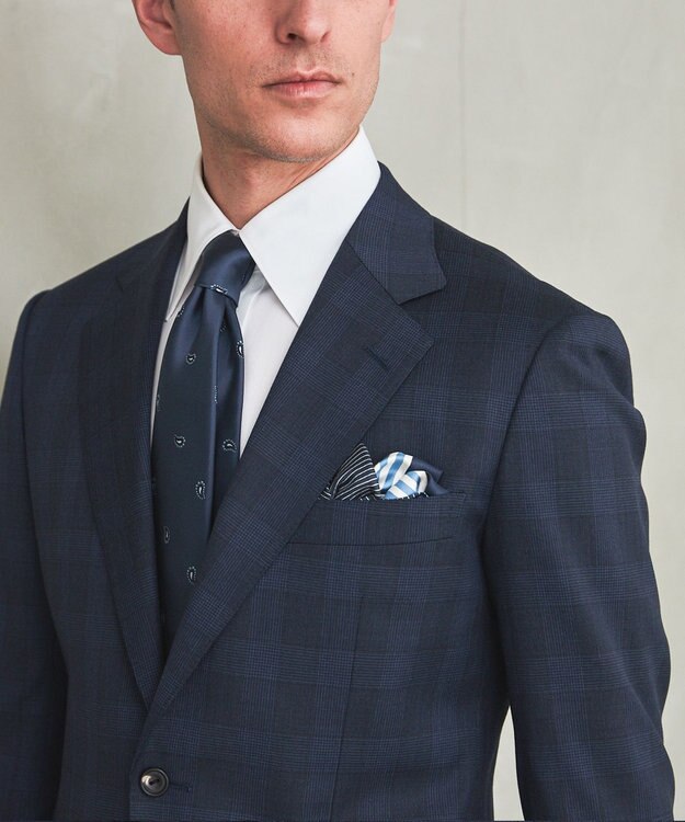 GOTAIRIKU GOTAIRIKU別注【日本製】シルク ネクタイ_ペイズリー小紋柄 サックスブルー系8