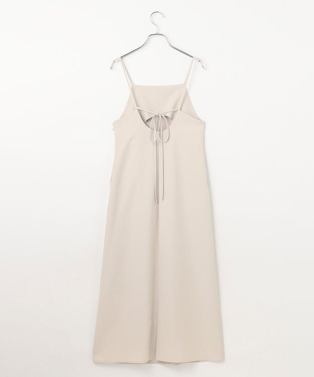 #Newans ナローシルエットワンピース ベージュ