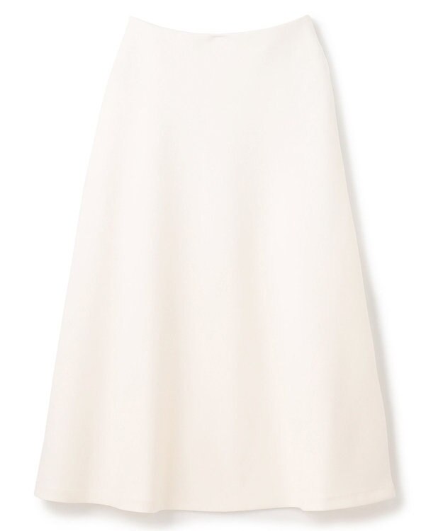 UNFILO 【新色登場】BEAUTY FORM JERSEY セミフレアスカート オフ