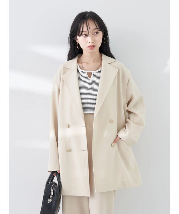 earth music&ecology ２ＷＡＹテーラードジャケット Beige