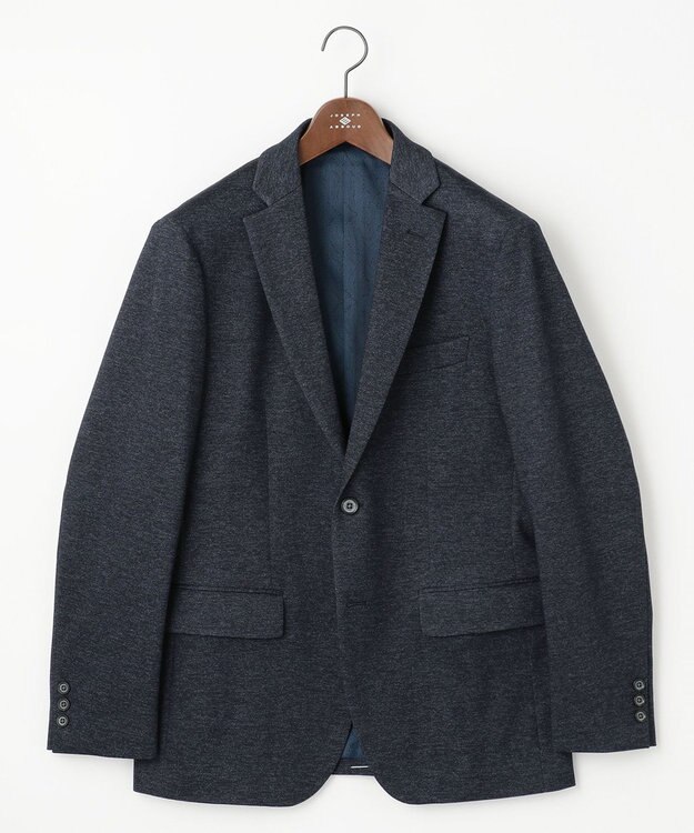 JOSEPH ABBOUD 【多機能/ストレッチ】ツィーディージャージー ジャケット ネイビー系
