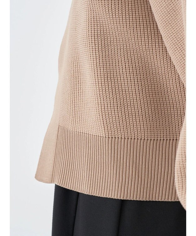 earth music&ecology バックリボンボレロ Beige