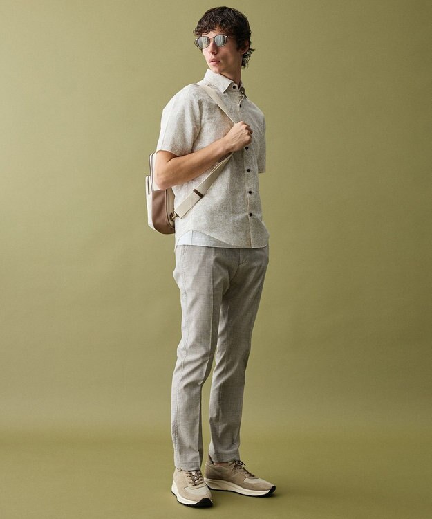 JOSEPH ABBOUD 【世界が認める日本品質】鯖江眼鏡　サングラス ボストン型 ブラウン系