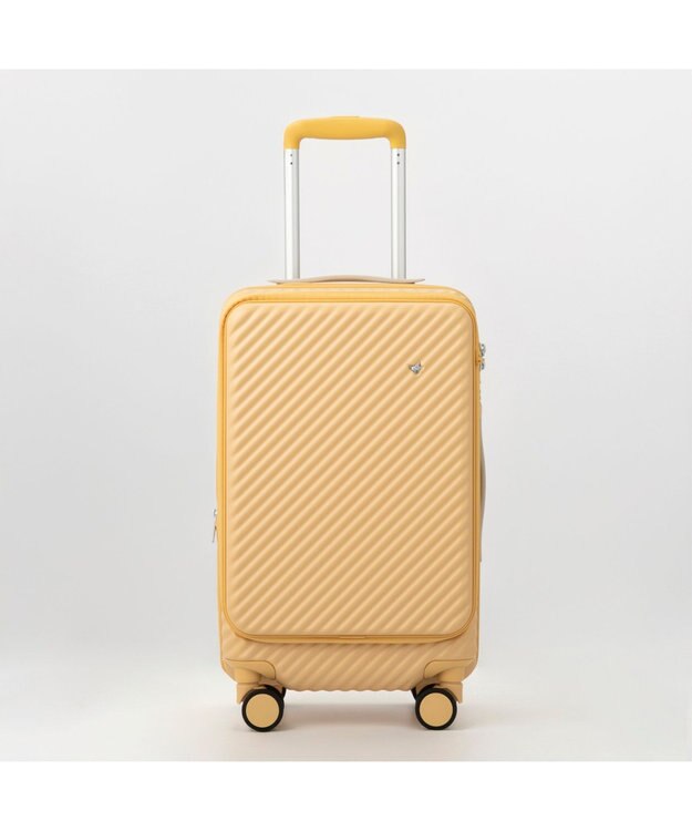 ACE BAGS & LUGGAGE HaNT ココント スーツケース 36L 機内持込 フロントポケット付 05511 ハント キャンドル・イエロー