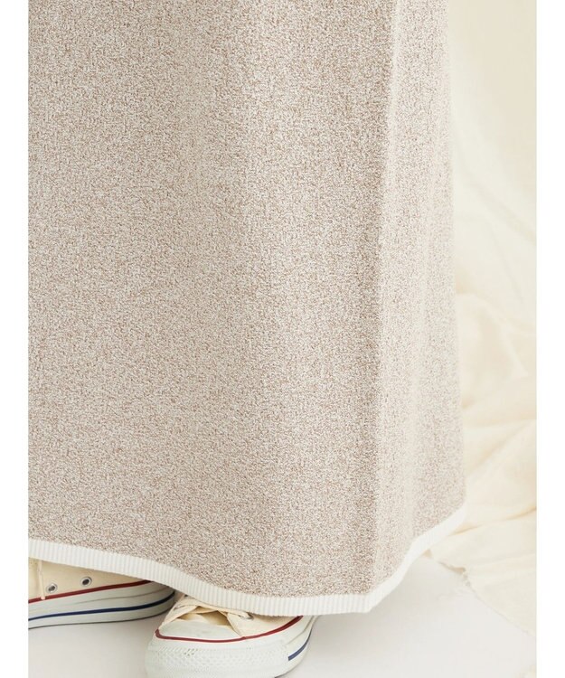 CRAFT STANDARD BOUTIQUE リンクス編みニットスカート Ivory