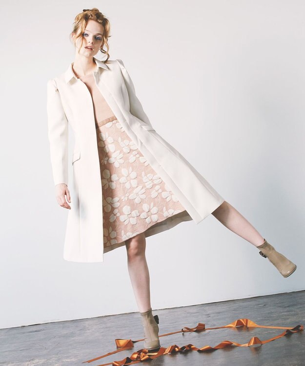 TOCCA 【洗える！】FLORA KNIT DRESS ニットドレス ピンク系