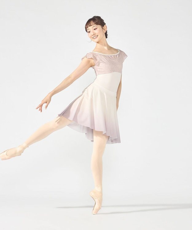 Chacott レオタード ヨーロピアンピンク