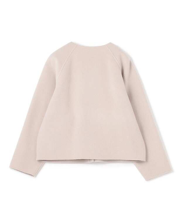 JOSEPH ウーループ　ノーカラーコート Beige