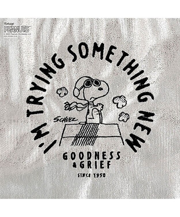 ROOTOTE 8447【スヌーピー】IP.ルーショッパー.メタリック.ピーナッツ-0Q 02：シルバー