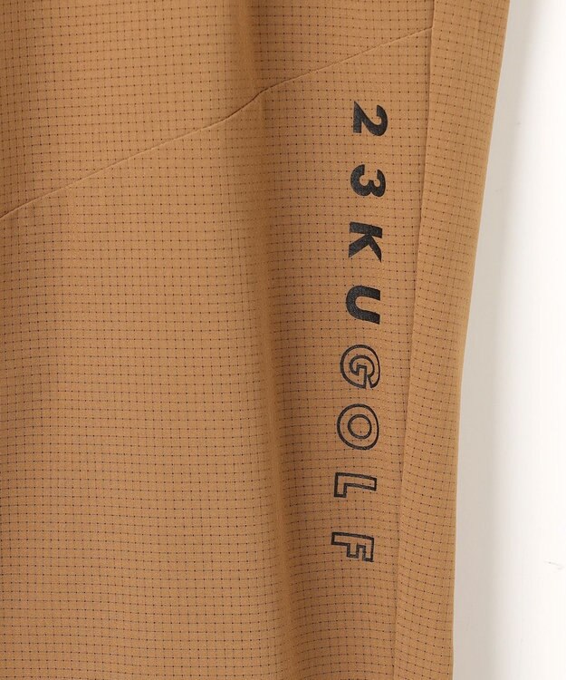 23区GOLF 【MEN】ストレッチメッシュパンツ 吸放出性抜群 蒸れない 夏のお出かけにぴったり ベージュ系