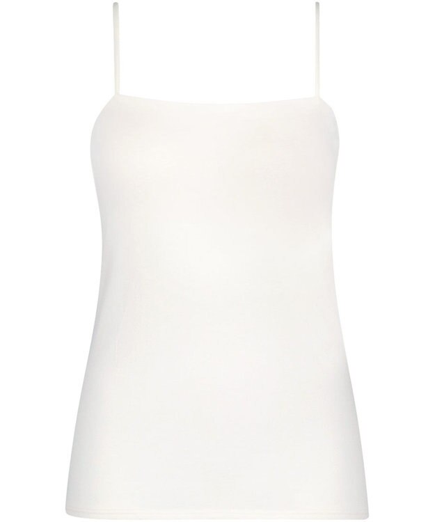 Wing カップ付きキャミソール ラク きれいなバストシルエット 綿混(身生地) 【シンクロブラトップ スリムストラップ】 ブラトップ 春 夏 ET1093 ウイング／ワコール アイボリー