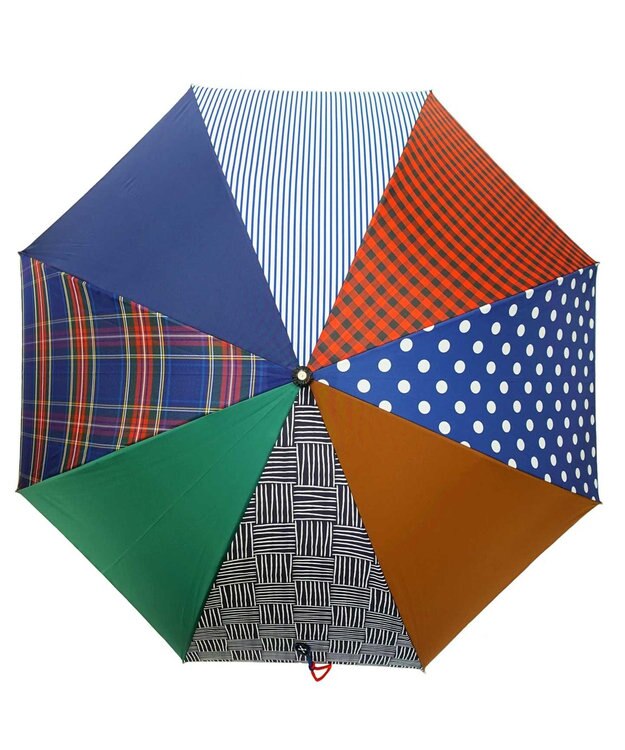 +RING レディース向け プラスリング 長傘60cm X'masバージョン T1291 マルチカラー